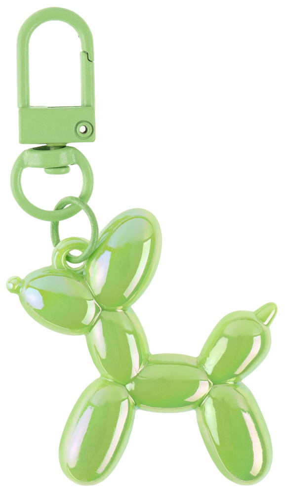 картинка Брелок, Собачка ШДМ, Зеленый, Перламутр, 4,5 см, 1 шт. от магазина FiestaGift