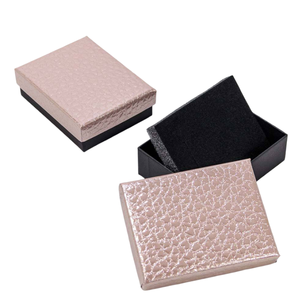 картинка Коробка Прямоугольная 9*7*3 "Кожа крокодила" Розовый 1/12 1/480 Арт: 62679/3 от магазина FiestaGift.ru