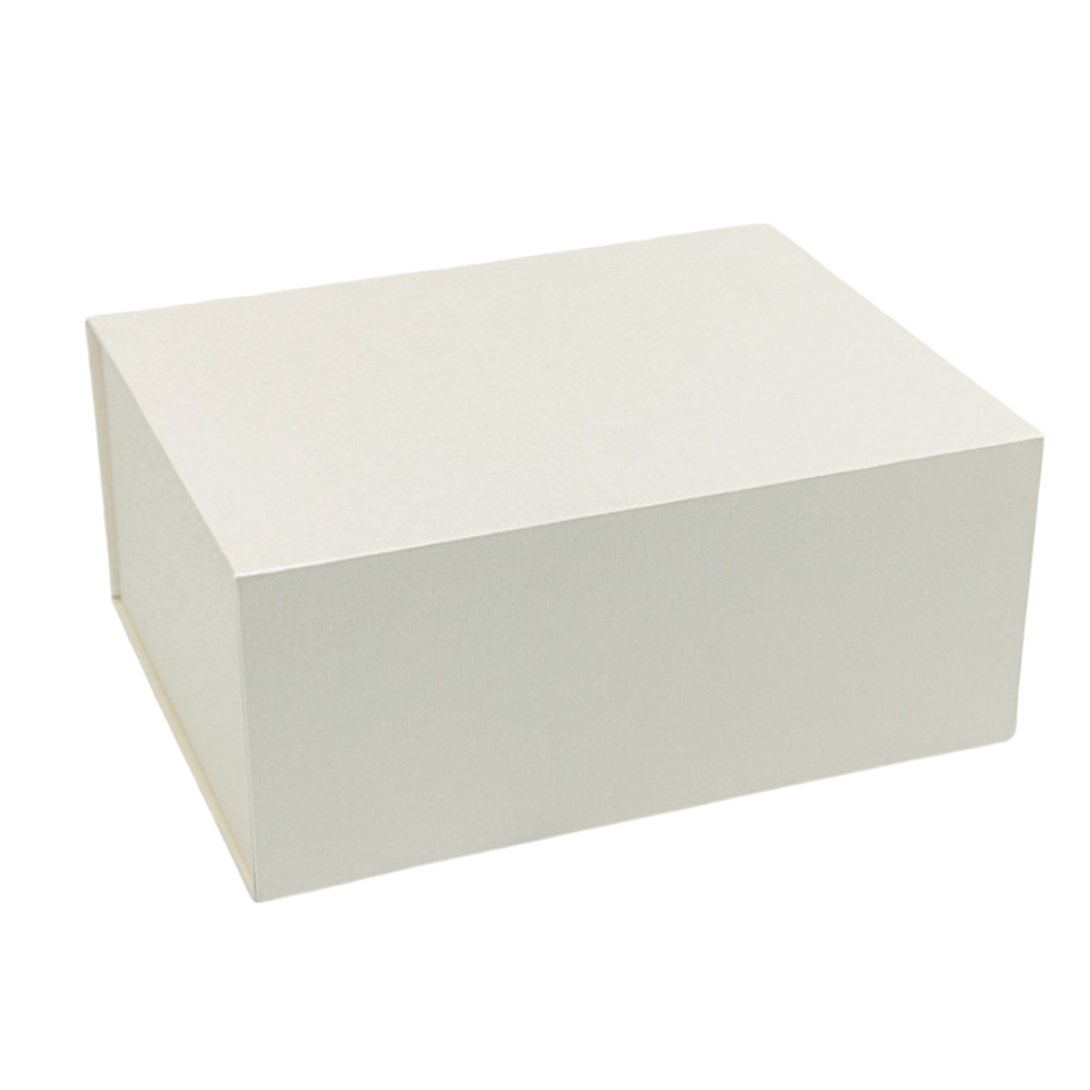 картинка Коробка Прямоугольная 23,2*18,2*10,3 складная на магнитах Серебряный 1/60 Арт: 721157/0106 от магазина FiestaGift.ru