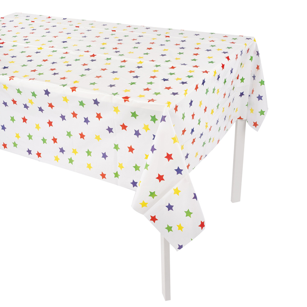картинка Скатерть одноразовая, Звездочки, 120*180 см, 1 шт. от магазина FiestaGift
