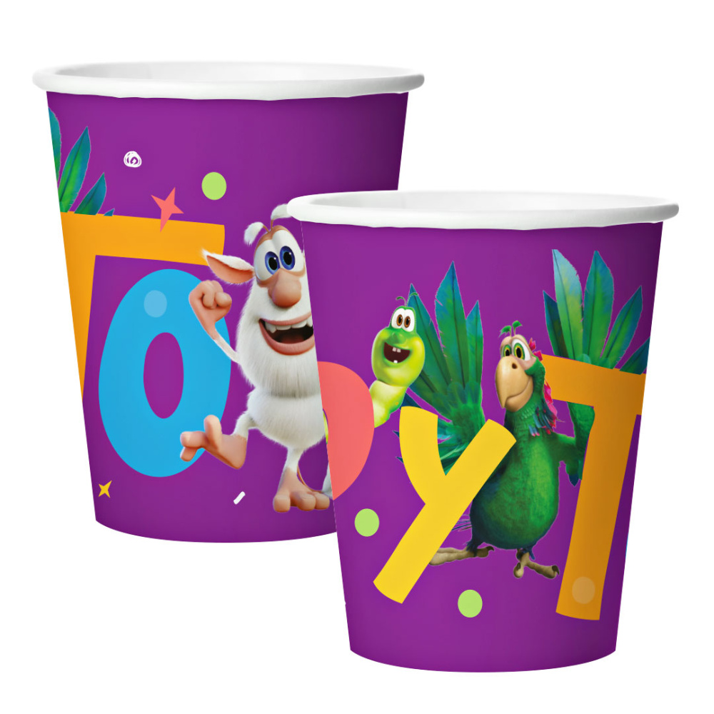 картинка Стаканы (250 мл) Буба и друзья, 6 шт. от магазина FiestaGift