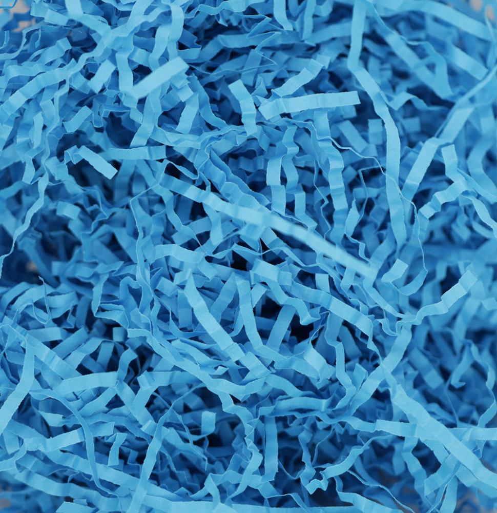 картинка Бумажный наполнитель текстурированный - голубой океан 4мм от магазина FiestaGift