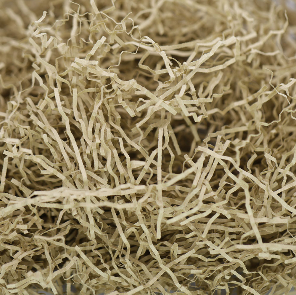 картинка Бумажный наполнитель гофрированный - светлый крафт 2мм от магазина FiestaGift