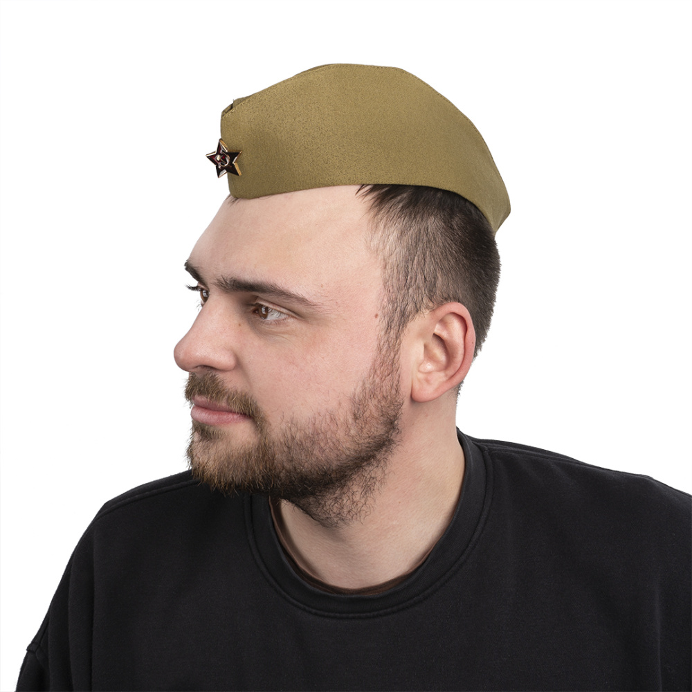 картинка Пилотка военная, со звездой, 1 шт. от магазина FiestaGift