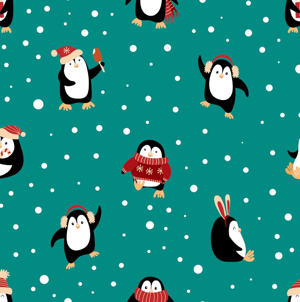 картинка Бумага упаковочная новогодняя "Snow Fun" 70*100см , 10 дизайнов ассорти, ЗОЛОТАЯ СКАЗКА, 591911 от магазина FiestaGift