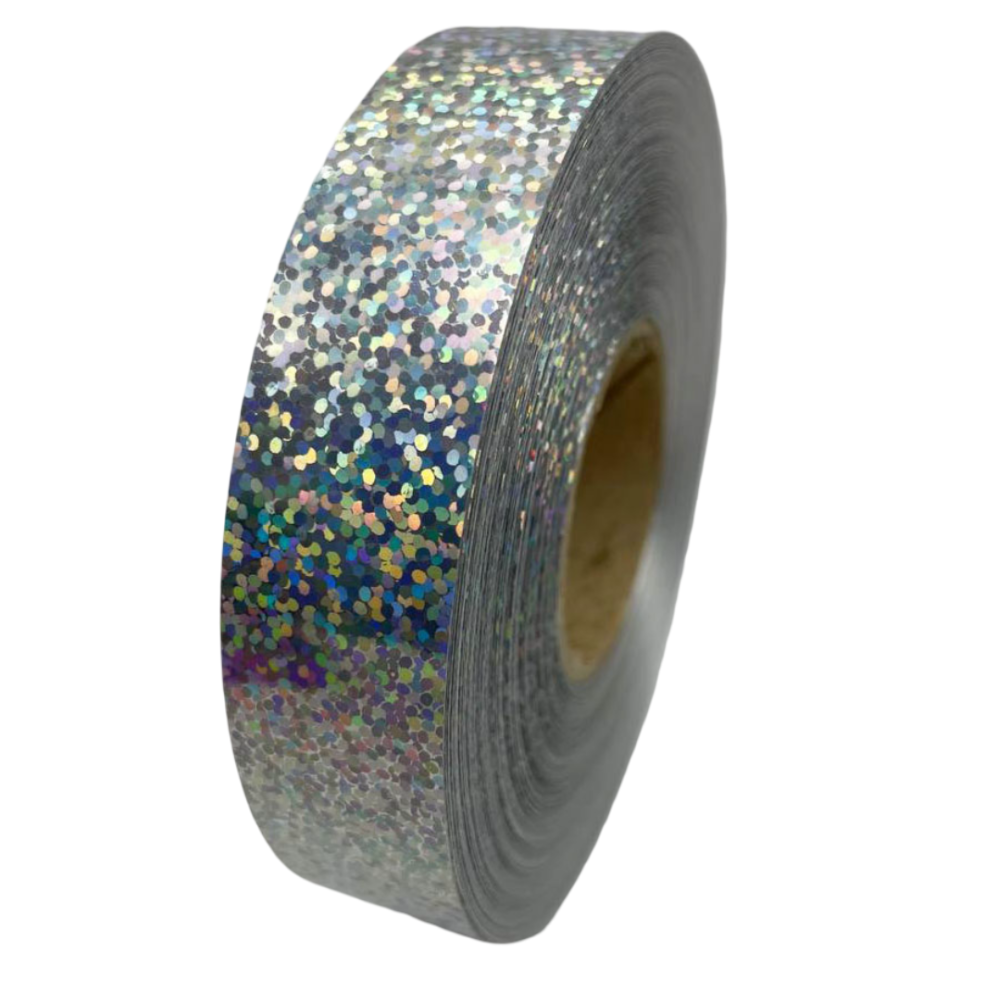 картинка 19 Лента Голография Китай 2см*50м (серебро) от магазина FiestaGift