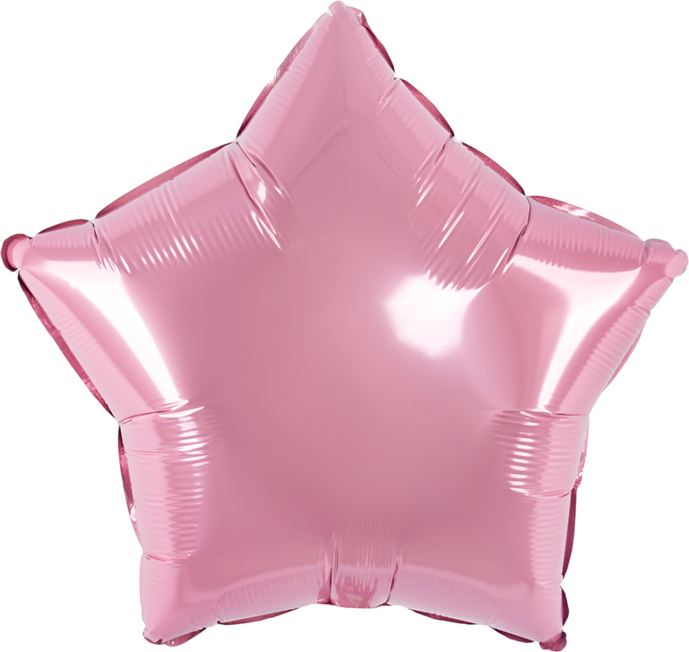 картинка Шар (18''/46 см) Звезда, Розовый, 1 шт. от магазина FiestaGift