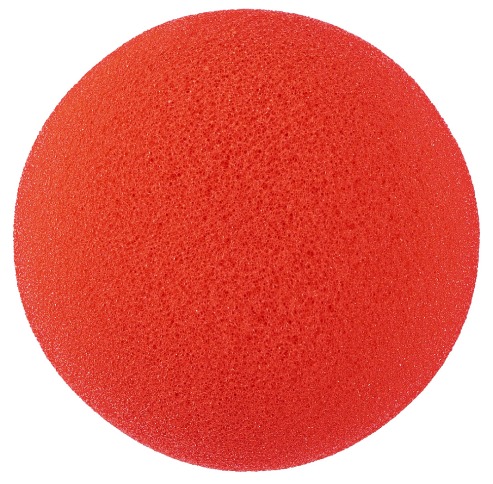 картинка Нос клоуна, на резинке, Красный, 1 шт. от магазина FiestaGift