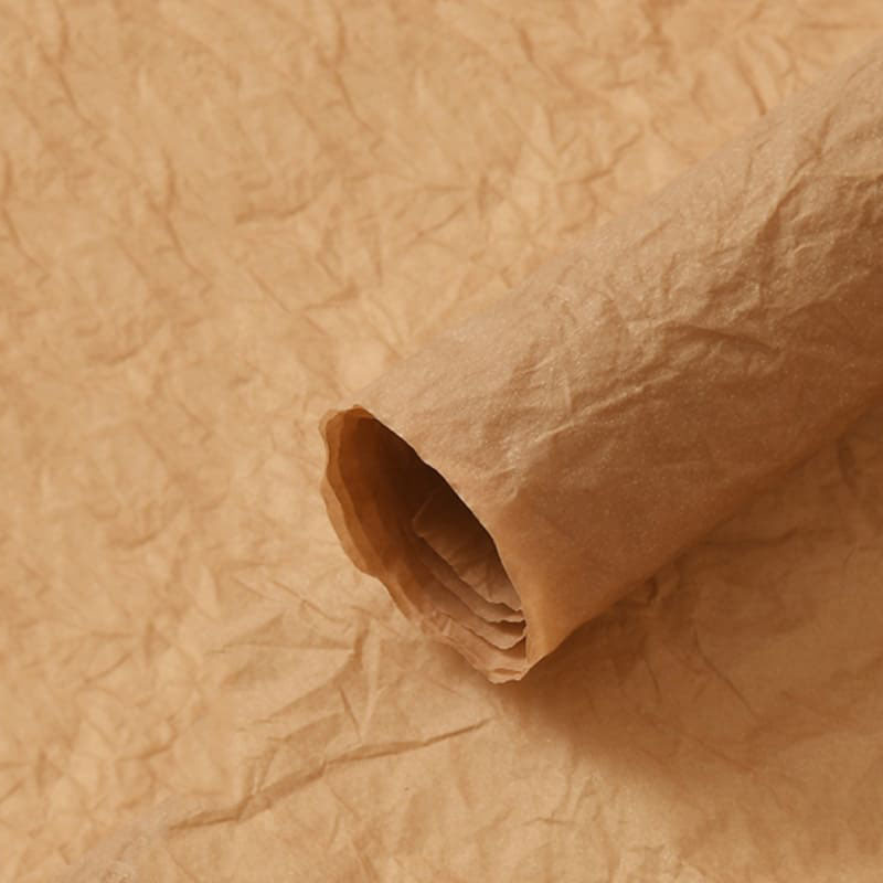 картинка Жатая водонепроницаемая бумага 56см х 56см х 5шт Натуральный от магазина FiestaGift