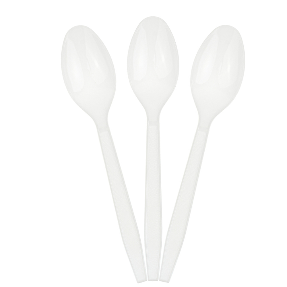 картинка Ложки, Белый, 15 см, 10 шт. в упак. от магазина FiestaGift