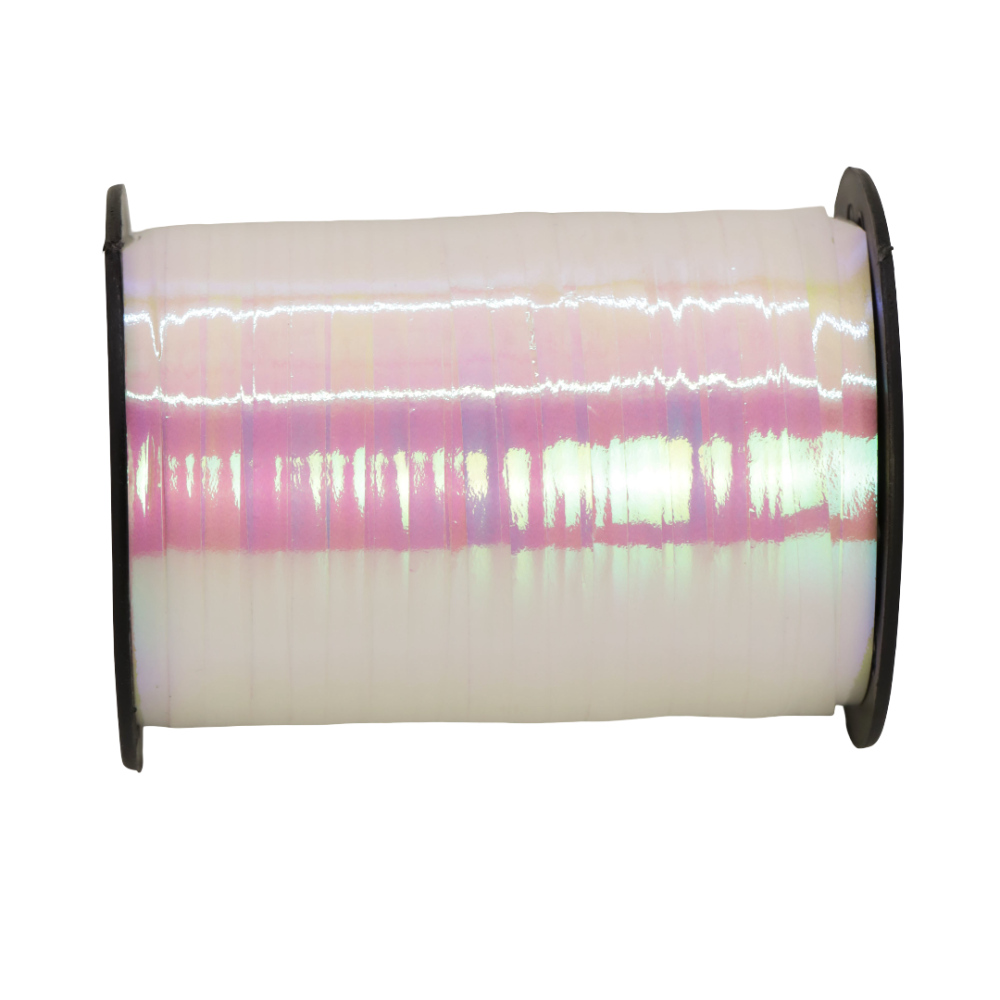 картинка 09 Лента Перламутровая Китай 0,5см*250м (белая) от магазина FiestaGift