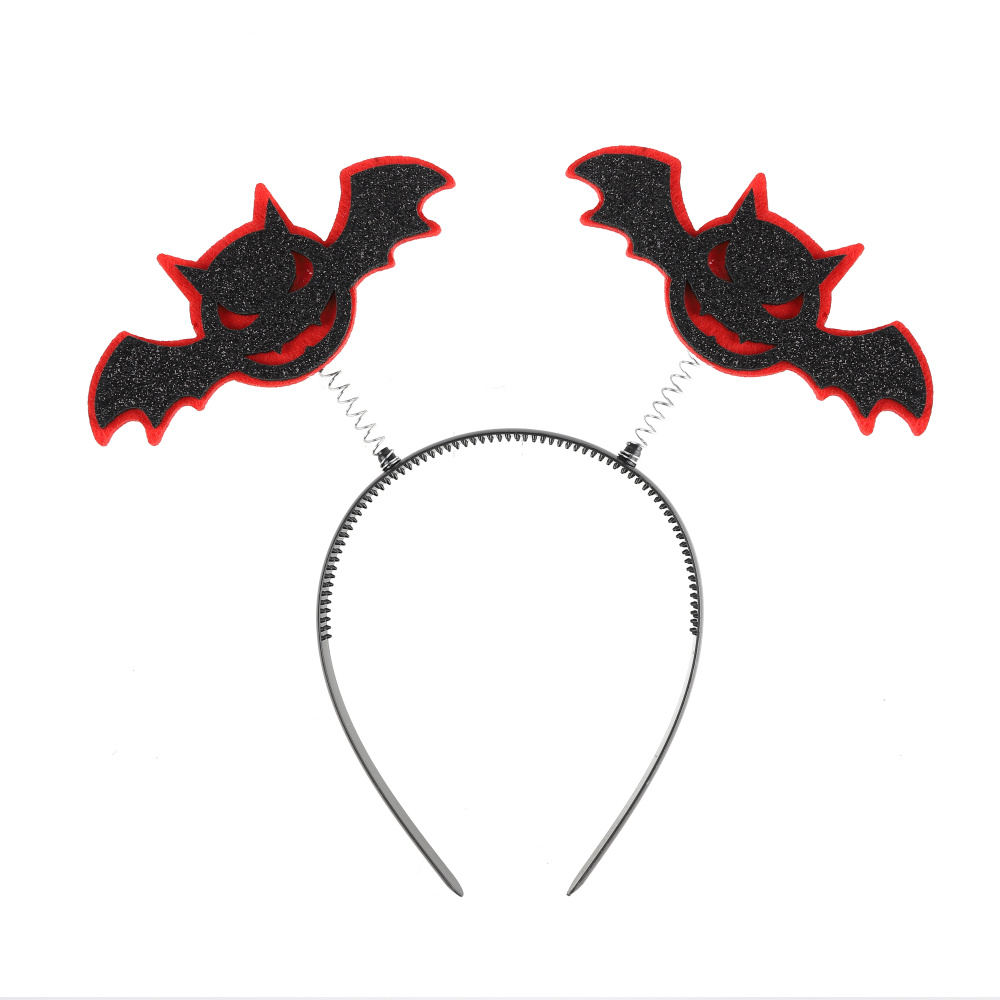 картинка Ободок, Летучие мыши, Черный/Красный, 1 шт. от магазина FiestaGift
