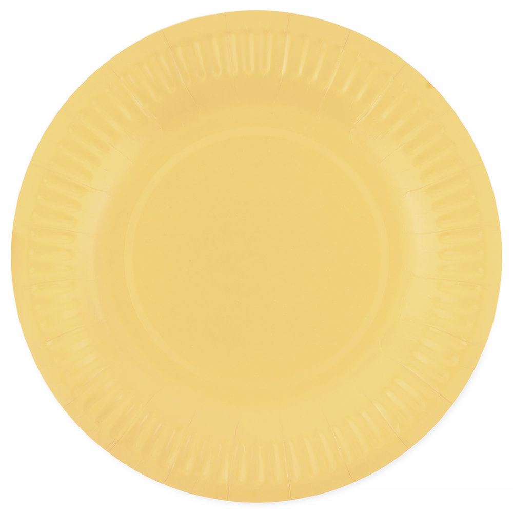 картинка Тарелки (7''/18 см) Мастхэв, Желтый, 6 шт. от магазина FiestaGift
