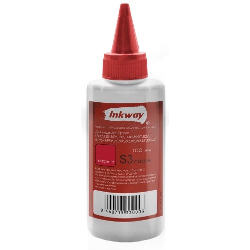 картинка Чернила сублимационные 100ml Magenta (INKWAY) S3 от магазина FiestaGift